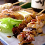 Irotori Dori - 朝挽き錦爽鶏の串焼き！