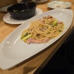 カジュアルフレンチBar 7FUKU - ペペロンチーノ(ベーコンバージョン)