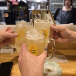 カジュアルフレンチBar 7FUKU - ryu_sanさん、乾杯(*ˊᗜˋ)