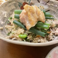 博多水炊きと地鶏串えんま - 締めの鳥飯