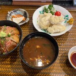 和音 - りゅうきゅう丼とミニとり天セット