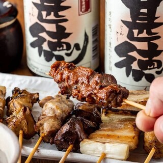 備長炭使用店！自慢の炭火の地鶏焼き鳥◎