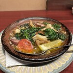 ＶｉｎｏＬｏｃｏ - つぶ貝と菜の花のアヒージョ