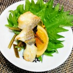 創作四川料理 廣明 - 黄金ピータン＆真鯛の燻製