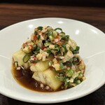 七席中華 コバコ - 薬味たっぷりの蒸し茄子