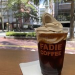 FADIE COFFEE  - アイスコーヒーのソフトクリームのせ♡