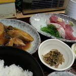 さわら - 2014.8.4訪問：さわら定食（メインは銀むつ）