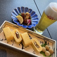まるや本店 銀座グラッセ - 鰻巻きとうざくと生ビール
