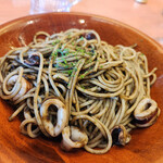 サイゼリヤ - イカ墨セピアソース～☆