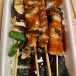 ハセガワストア 中道店 - やきとり弁当バラエティ 旨辛 ←すごーく辛いです！