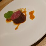 Bistro TAKU - 蝦夷鹿のローストなんちゃらソース♪