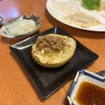 よし庵 - イカの塩辛じゃがバター