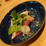 Bistro TAKU - 勝浦のカツオのカルパッチョ♪