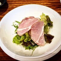 ステーキ割烹 四季 - 自家製ハムのサラダ