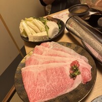 先斗町しゃぶしゃぶすき焼き きらく - 