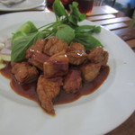 ครัวลูกหลาน - 鶏肉の煮込み。 