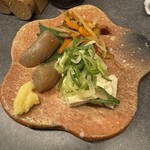 鳥や わだち - 最初のお通し