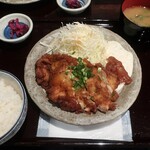 地鶏と焼酎 とりちゅう   - ・「名物！鶏漬け南蛮定食ダブル(¥850)」