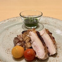 Ecru 117 - 鶏もも肉の炭火焼 サルサヴェルデ（ハーフサイズ）