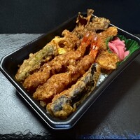 天ぷらふく西 禅と匠 - 海老野菜天丼