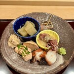 鮨 福原 - おつまみ盛り合わせ