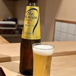 鮨 福原 - 瓶ビール