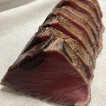 藁焼き鰹たたき 明神丸 - 戻り鰹背