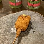 串かつ処 喜恵 - ３本め：牛肉