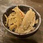 串かつ処 喜恵 - ごぼうキムチ 500円