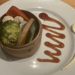 蔭山樓 - 三浦野菜の蒸し