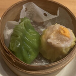 蔭山樓 - 本日の点心２種