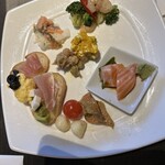 All Day Dining shizuku - 冷菜を軽くチョイス