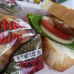 Lagoon Grill - マヒマヒ（魚）サンドイッチ（DUKE'S MAHI SANDWICH）15$