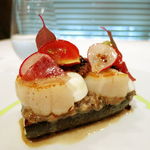 ジョンティ アッシュ - 帆立とズッキーニ