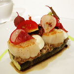 ジョンティ アッシュ - 帆立とズッキーニ