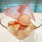 ジョンティ アッシュ - ネクタリンとシャンパンジュレ