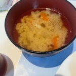 六丁目農園 - 豚汁はほとんどなかった