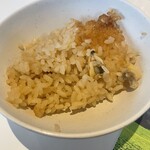 六丁目農園 - あさりご飯