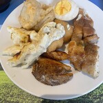 六丁目農園 - 柚子味噌チキン、グラタン、ハーブポテト(♡˙︶˙♡)