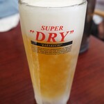 餃子と大衆中華 まるい飯店 - 昼飲みセット（生ビール）