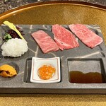 宮崎尾崎牛 鉄板焼き 吟 - 