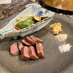 宮崎尾崎牛 鉄板焼き 吟 - 