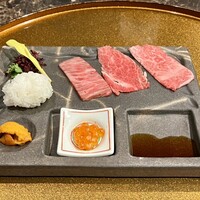 宮崎尾崎牛 鉄板焼き 吟 - 