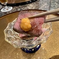 宮崎尾崎牛 鉄板焼き 吟 梅田ヒルトンプラザウエスト - 