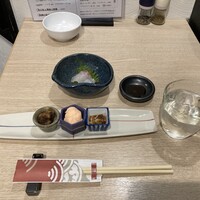 魚菜由良 鼎 - 鯛めし御膳　前菜、刺身