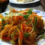 中華料理鉄人の店 天天 - 白身魚甘酢あんかけ
