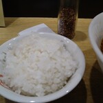 中国屋台十八番 - マーボーめん 930円 小ライス 120円