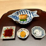 徳ㇵ本也 - ❺お造り
      〜山口産の赤貝、鮑。艶々とした赤貝