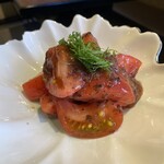 焼肉ホルモン酒場 陽真 - トマト梅肉和え