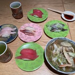 回転寿司 根室 花まる 大同生命札幌ビル miredo店 - 